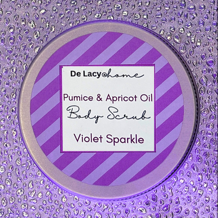 Violet Sparkle Body Scrub