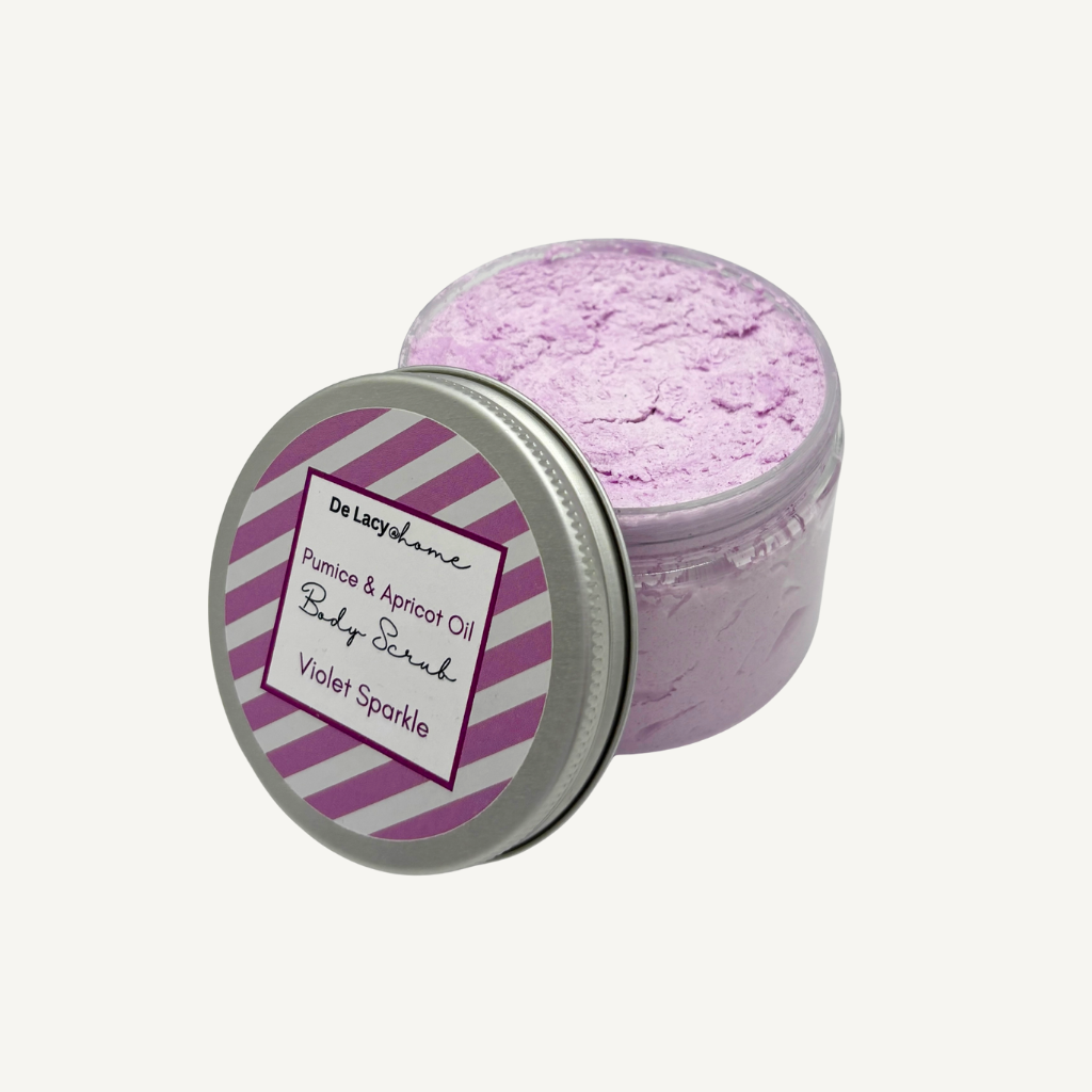 Violet Sparkle Body Scrub