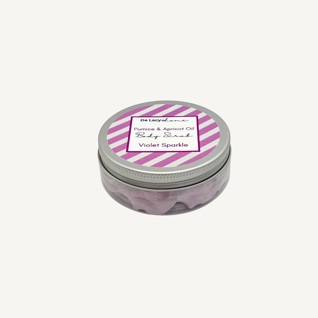 Violet Sparkle Body Scrub
