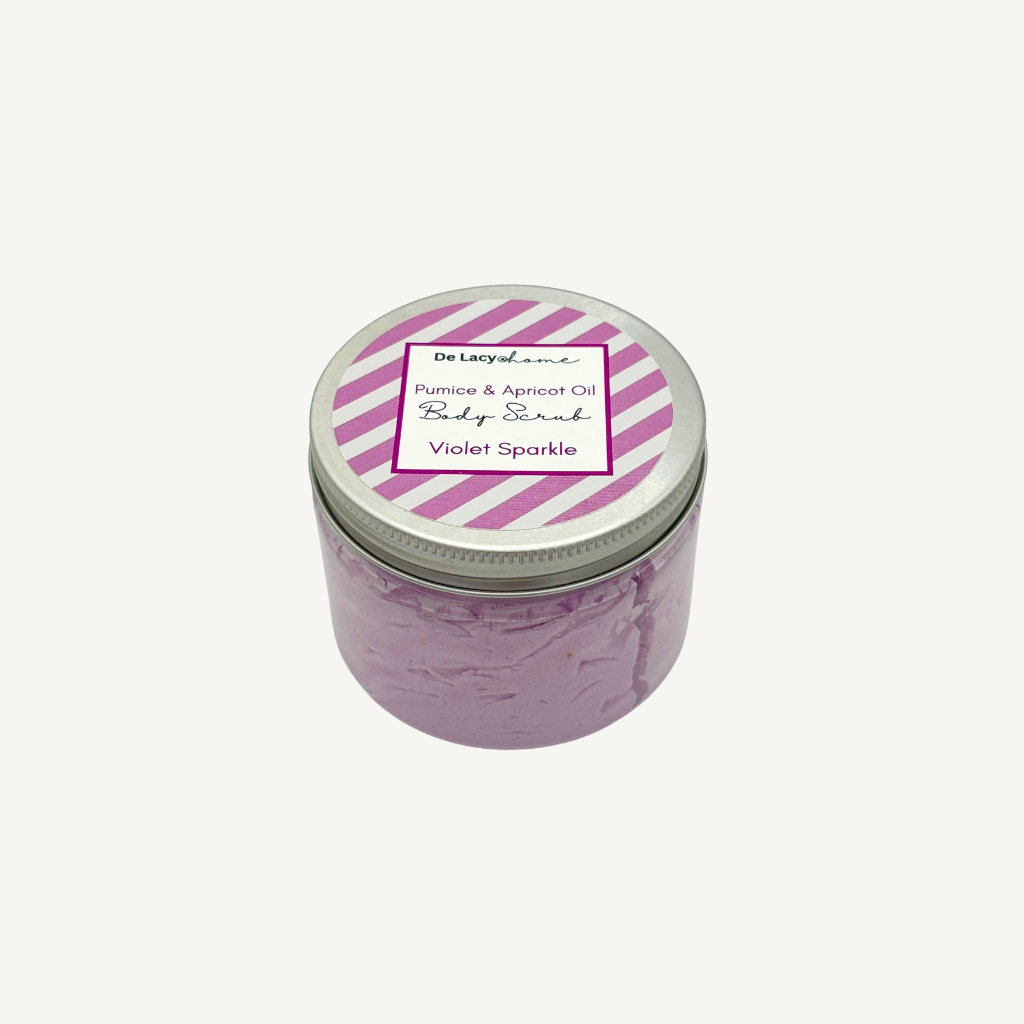 Violet Sparkle Body Scrub